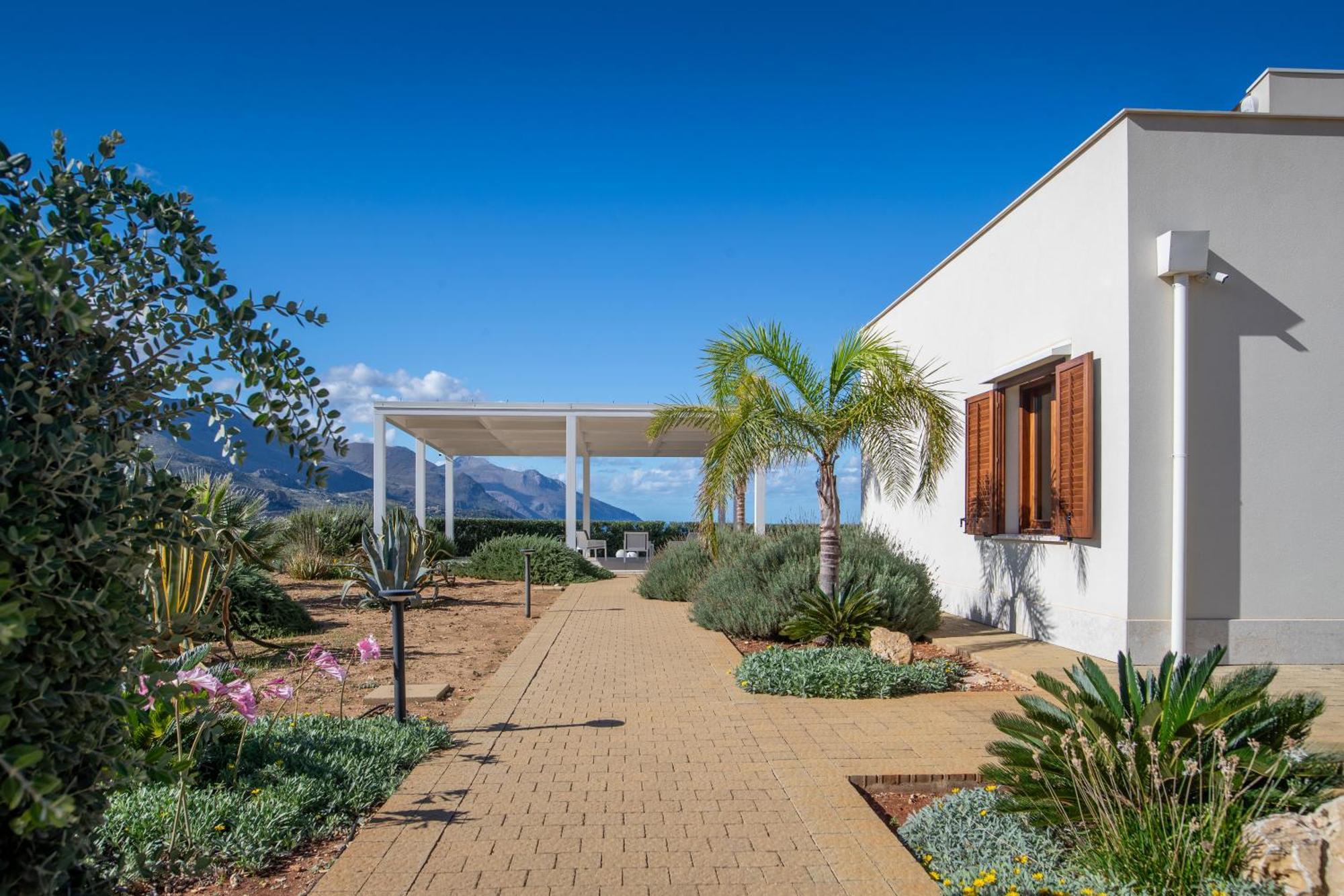 Villa Etesiae Castellammare del Golfo Exteriér fotografie