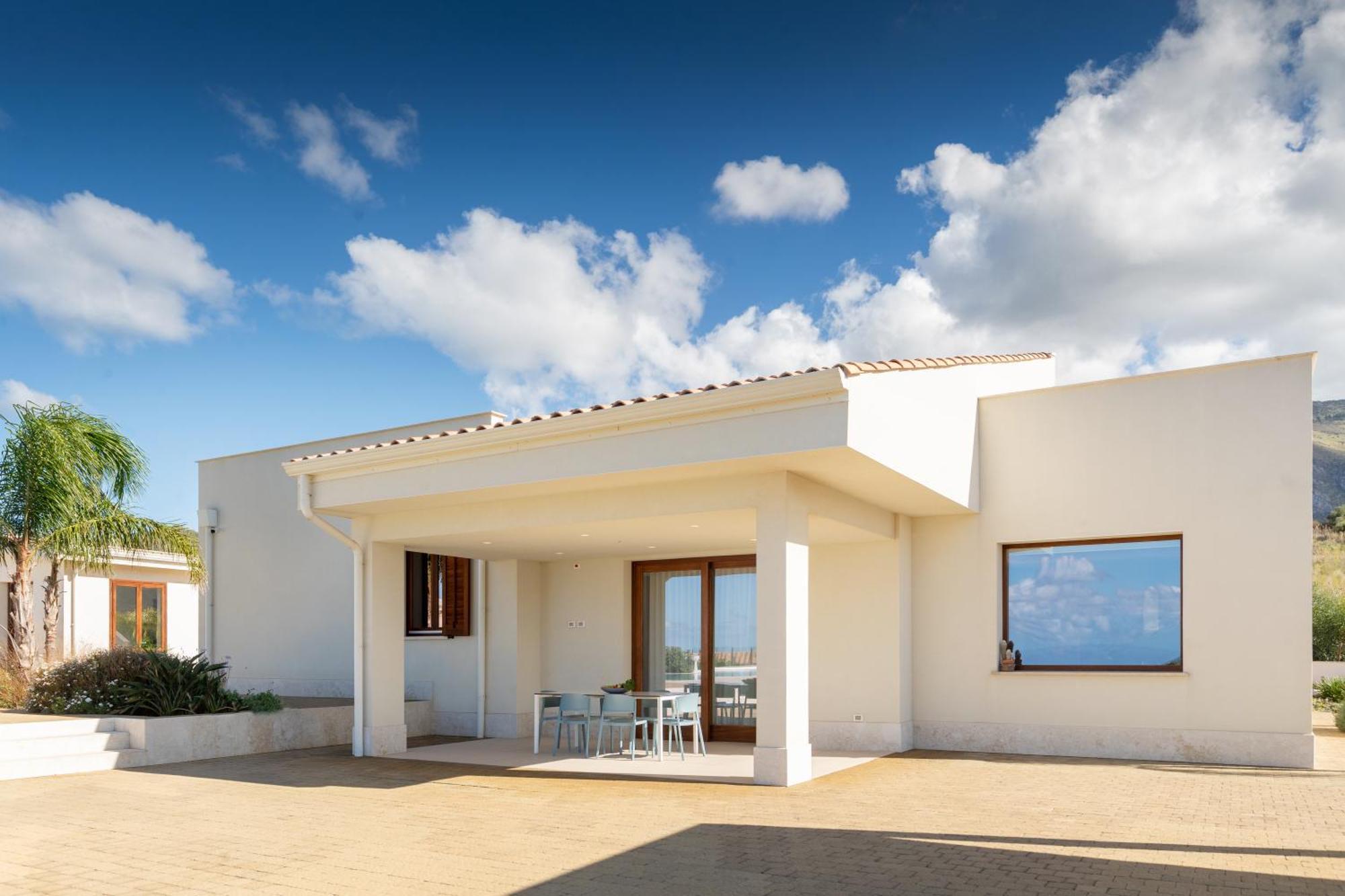 Villa Etesiae Castellammare del Golfo Exteriér fotografie