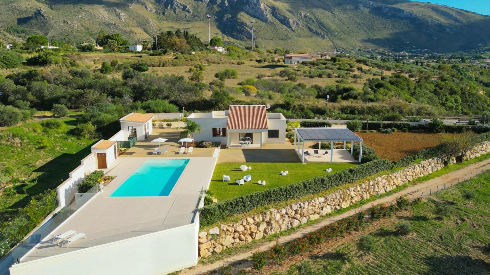 Villa Etesiae Castellammare del Golfo Exteriér fotografie