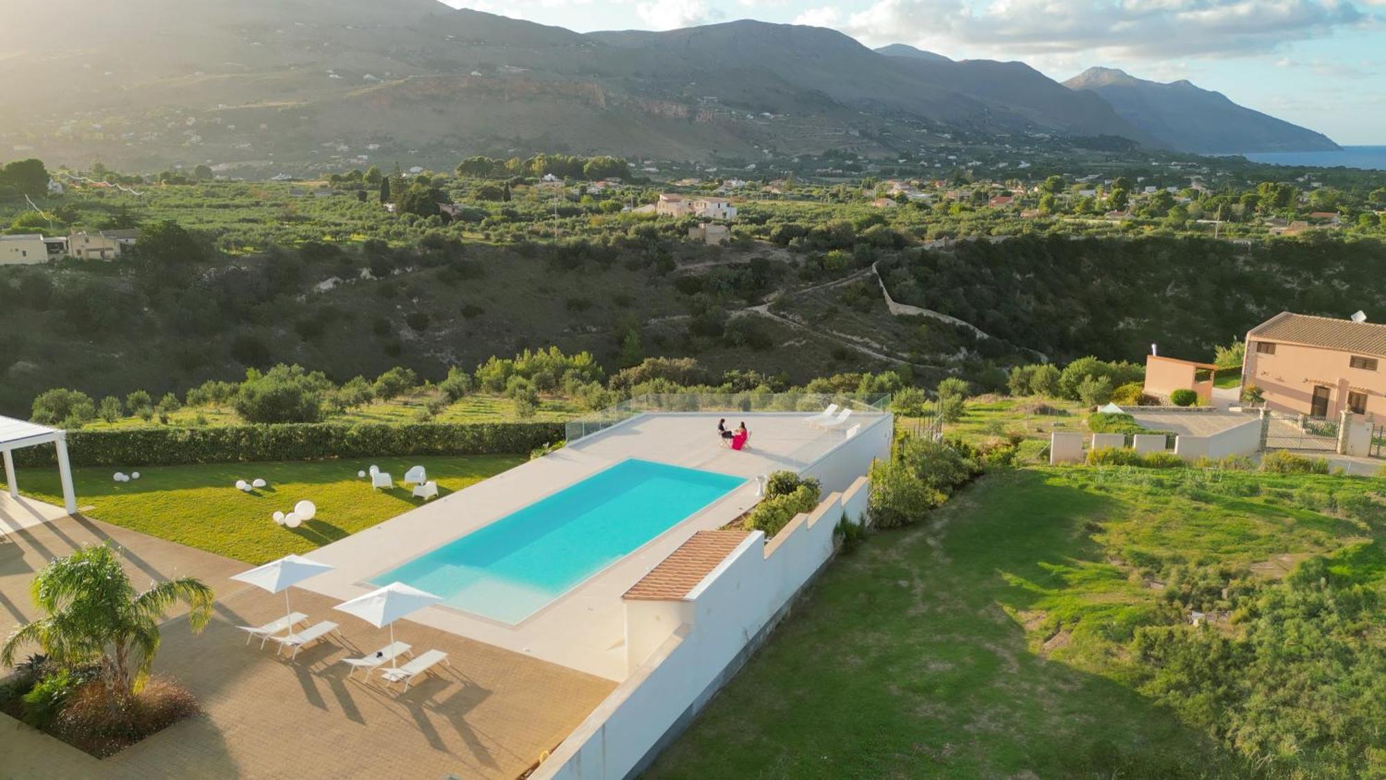 Villa Etesiae Castellammare del Golfo Exteriér fotografie