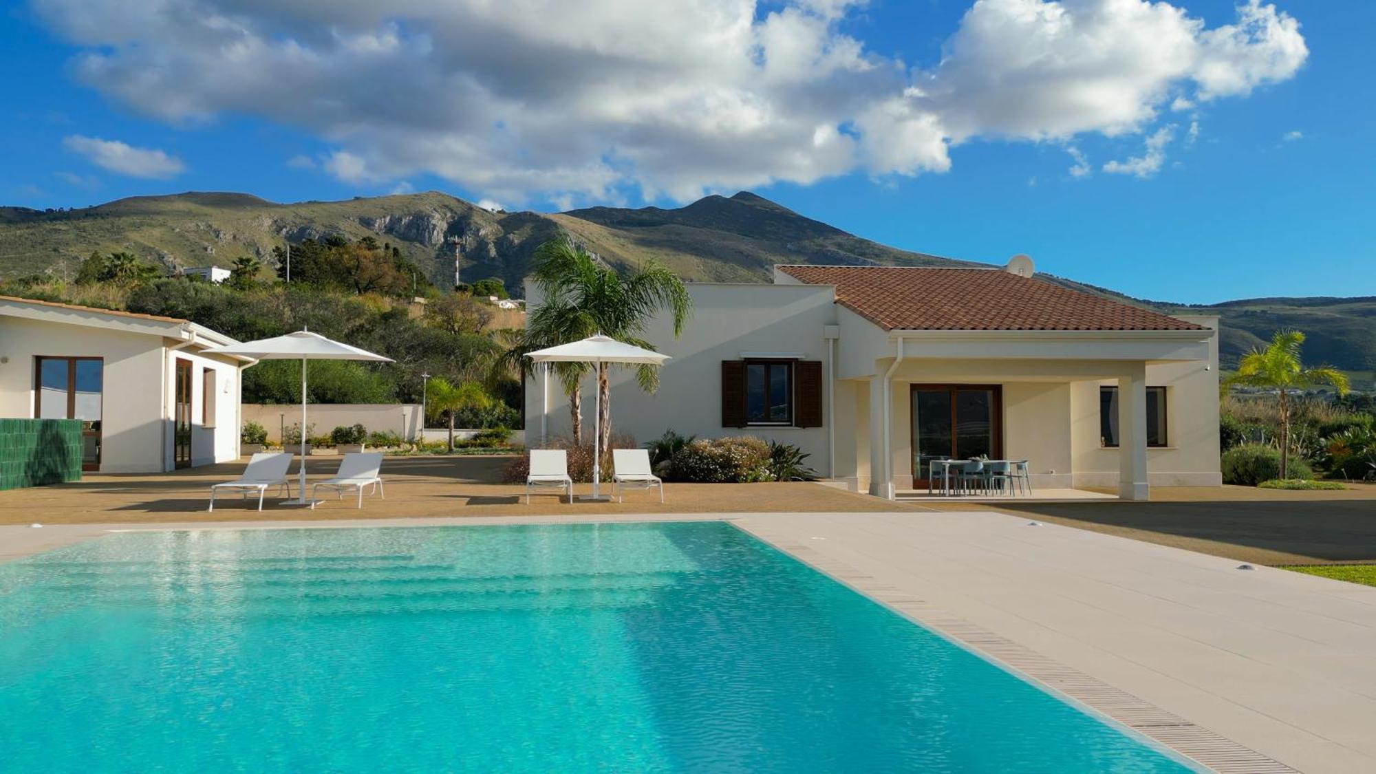 Villa Etesiae Castellammare del Golfo Exteriér fotografie